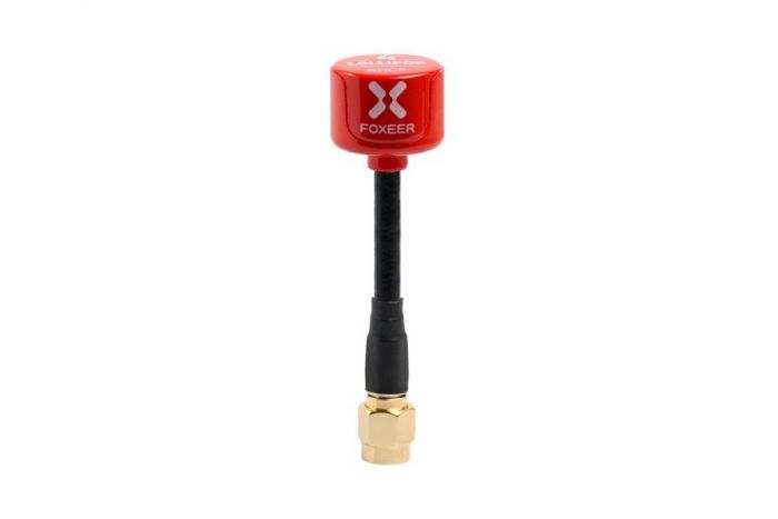 Антена 5,8 ГГц Foxeer Lollipop 4 RHCP SMA 1шт (червоний)