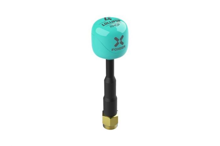 Антена 5,8 ГГц Foxeer Lollipop 4+ RHCP RPSMA 1шт (бірюзовий)