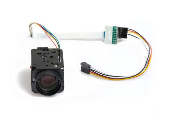 Камера аналогова 116г Foxeer 700TVL CCD 10x зум з PWM керуванням