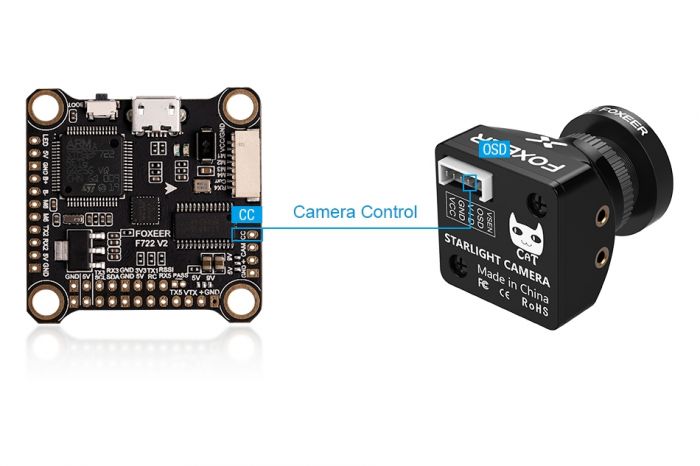 Камера FPV Foxeer Cat 3 Mini 1/3" 1200TVL FOV47 (чорний)