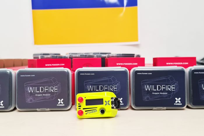 Відеоприймач 5,8 ГГц Foxeer WildFire Diversity 72 канали (зелений)
