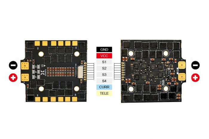 Регулятор 4-в-1 Foxeer Reaper V2 82A F4 128K BL32 4-8S