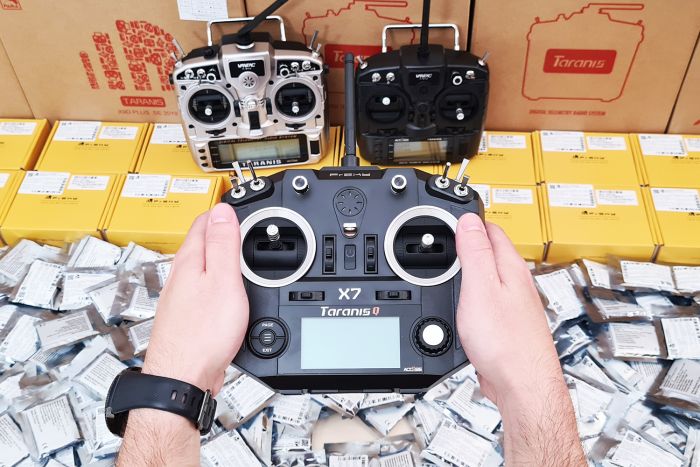 Апаратура управління FrSky Taranis Q X7 ACCESS із сумкою (чорний)