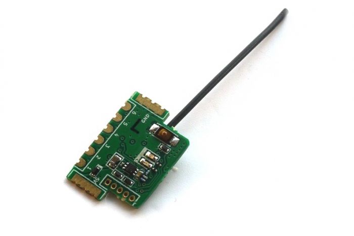 Приймач 6к FrSky XMR мікро 0.8г (EU)