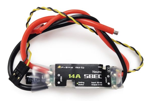 Регулятор живлення FrSky Neuron SBEC 14A 4-14S 5.0/7.4/8.4/12V
