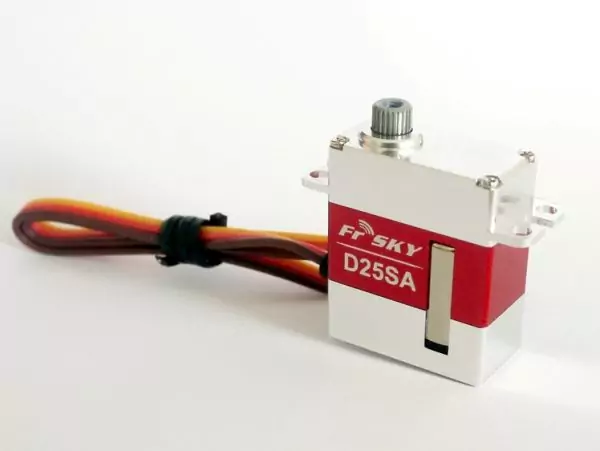 Сервопривід HV мікро 22г FrSky D25SA 2,3/3,2кг 0,07/0,05сек S.BUS цифровий