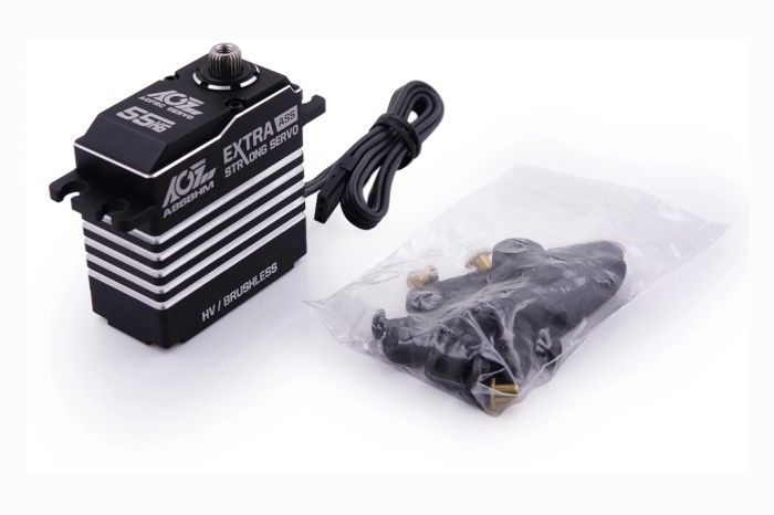Сервопривід 89г AGF-RC A86BHM 55кг/0.11с/8.4В безколекторний