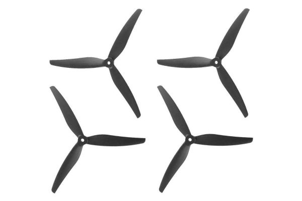 Пропелери GemFan 7535-3 армований нейлон 2CCW+2CW (чорний)