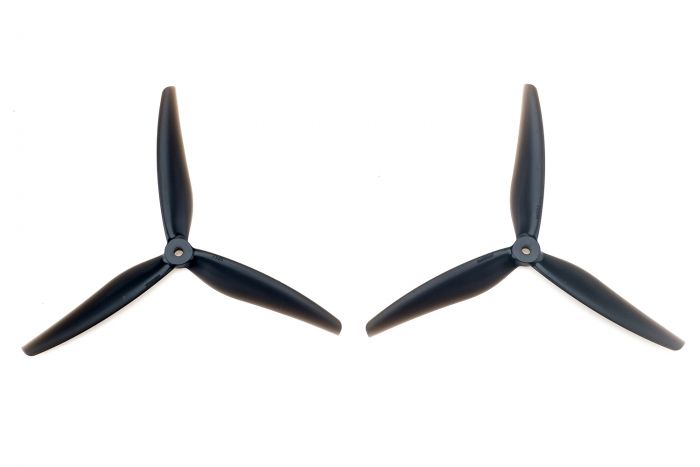 Пропелери GemFan 7535-3 полікарбонат 2CCW+2CW (чорний)