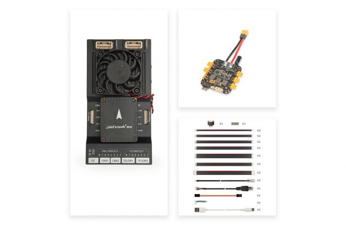 Політний контролер Holybro Pixhawk 6X New RPi CM4+PM03D