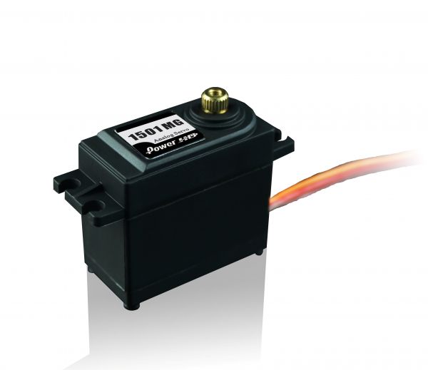 Сервопривод стандарт 63г Power HD 1501MG 15.5кг/0.16сек