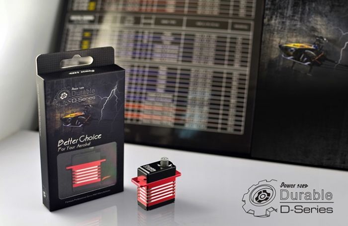 Сервопривод HV мікро 18г Power HD D-04HV 3.6/4.2кг 0.06/0.05сек цифровий