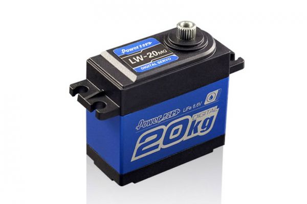 Сервопривод стандарт 60г Power HD LW-20MG 20кг/0.16сек цифровий з вологозахистом