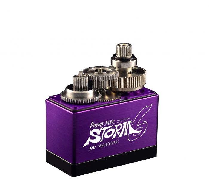 Сервопривод BL стандарт 80г Power HD STORM-6 8.5кг/0.05сек цифровий