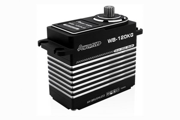 Сервопривід великий 212г Power HD WB-120KG 120кг/0.14сек/16.8В безколекторний