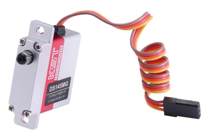 Сервопривід 23г KST DS145MG 5.2кг/0.12сек/6.0В цифровий