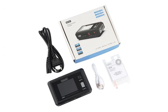 Зарядний пристрій ToolKitRC M7AC 100W/300W з блоком живлення