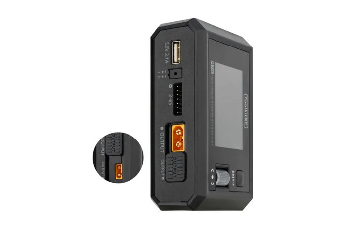 Зарядний пристрій ToolKitRC M7AC 100W/300W з блоком живлення