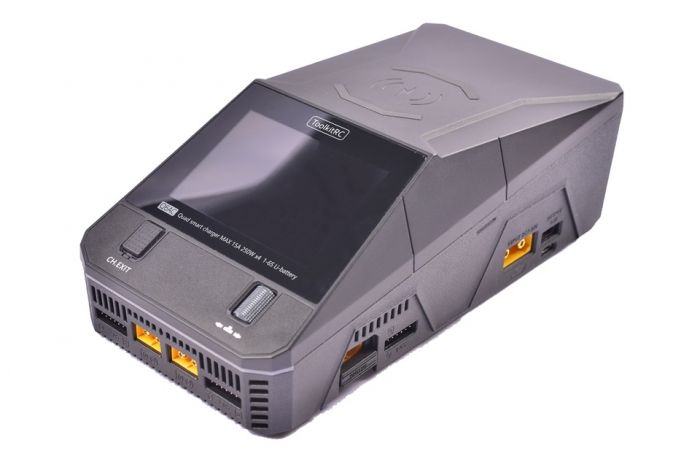 Зарядний пристрій кватро ToolKitRC Q6AC 1-6S 400W/1000W с/БП