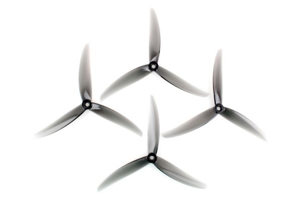 Пропелери HQProp J75 7x5x3 полікарбонат 2CW+2CCW (Light Grey)