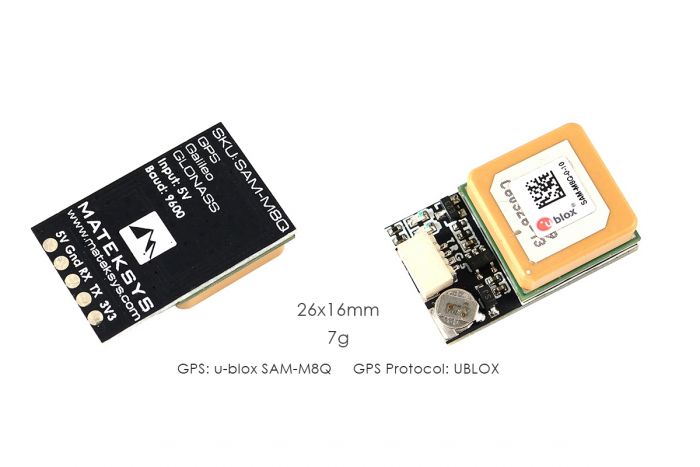 Приймач GPS Matek SAM-M8Q