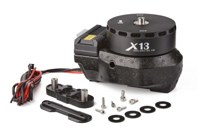 Комбо мотор Hobbywing XRotor X13 D50 18S з регулятором та пропелером 56x20 (CW)