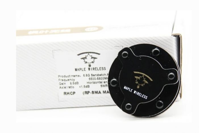 Антена 5.8GHz Maple патч 8.5dB SMA RHCP