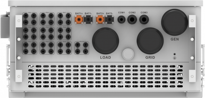 Гібридний інвертор Deye SUN-100K-SG02HP3-EU-GM10 (100 кВт, 3 фази, HV, 10 MPPT, WiFi)