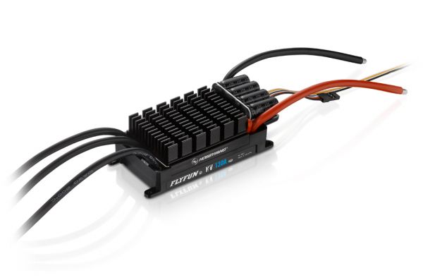 Регулятор ходу HOBBYWING FLYFUN V5 130A HV 6-14S для авіамоделей