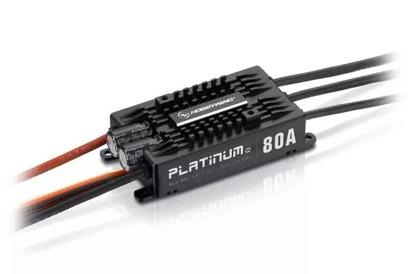 Регулятор ходу HOBBYWING PLATINUM V4 80A 3-6S для авіамоделей