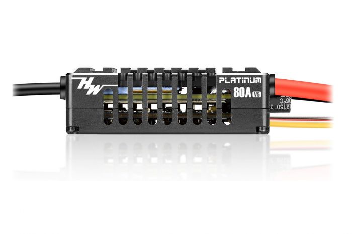 Регулятор ходу HOBBYWING PLATINUM V5 80A 3-8S для авіамоделей