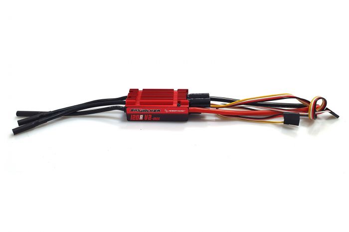 Регулятор ходу HOBBYWING SKYWALKER V2 120A 8S для авіамоделей