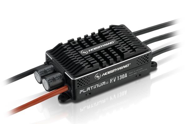 Регулятор ходу HOBBYWING PLATINUM V4 130A HV 5-14S для авіамоделей