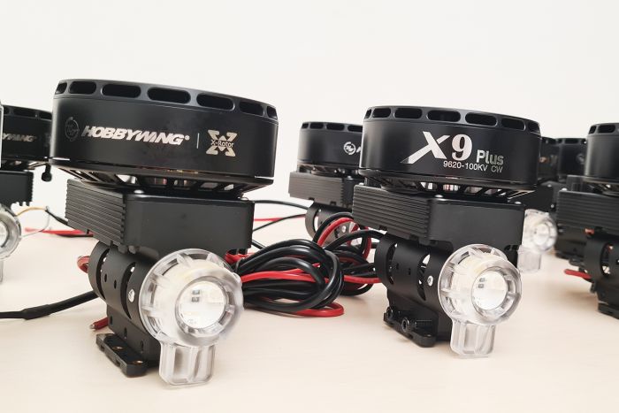 Комбо мотор Hobbywing Xrotor X9 PLUS з регулятором без пропелера (CW)