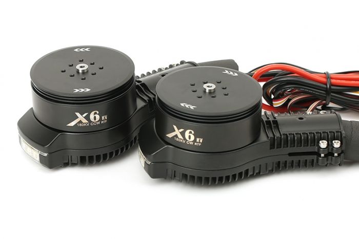 Комбо мотор Hobbywing Xrotor X6 PLUS з регулятором без пропелера (CW)