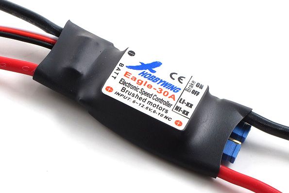 Колекторний регулятор ходу HOBBYWING EAGLE 30A для авіамоделей