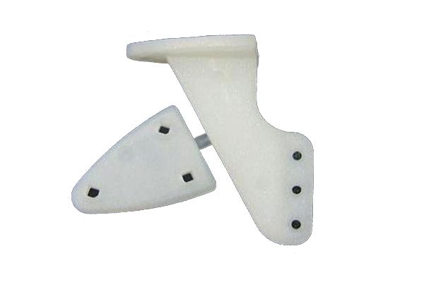 Кабанчики нейлонові 2 шт Haoye 13.5x16мм (білий)