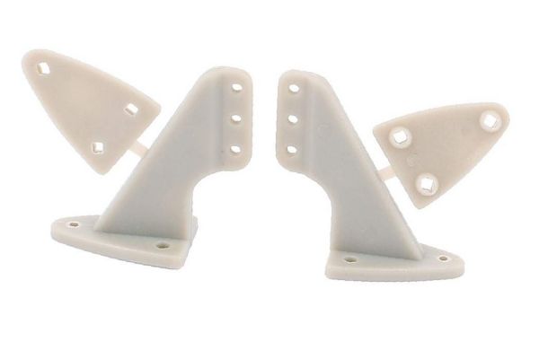 Кабанчики нейлонові 2 шт Haoye 20x28.5мм (білий)