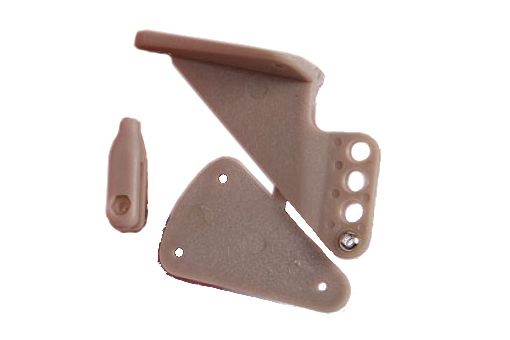 50 шт - Кабанчик нейлоновий Haoye 55x40мм з кулькою