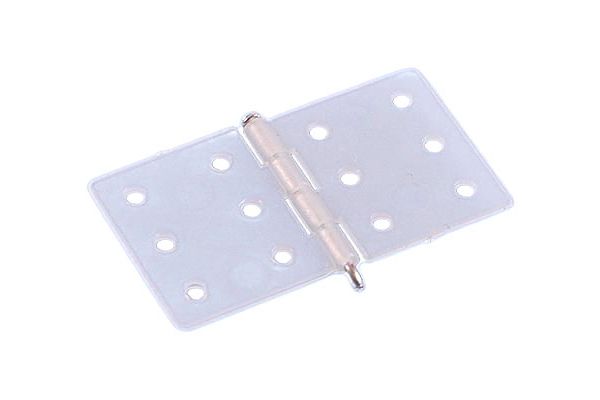 50 шт - Петля нейлонова Haoye 16x28мм (білий)