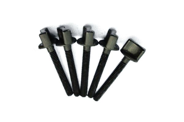 Нейлонові гвинти 5 шт Haoye M6 40мм (чорний)