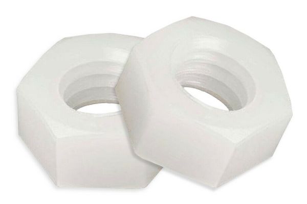 Нейлонові гайки 5 шт Haoye M6 5мм (білий)