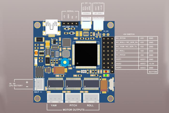Контролер підвісу iFlight SimpleBGC 32-bit Extended