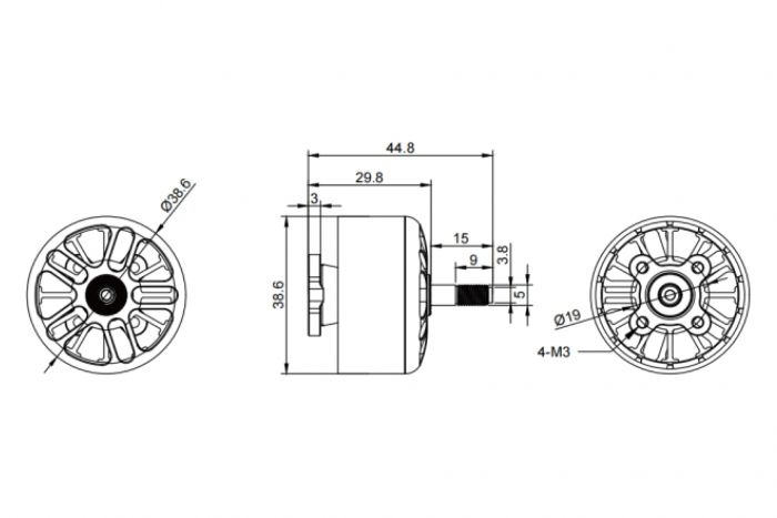 Мотор iFlight XING-E 3314 900KV