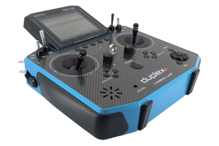 Пульт керування JETI model Duplex DS-16 II (синій карбон)