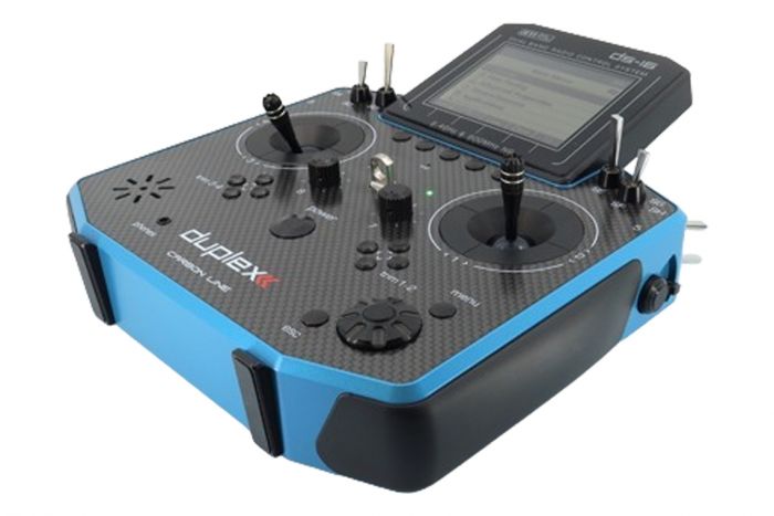 Пульт керування JETI model Duplex DS-16 II (синій карбон)