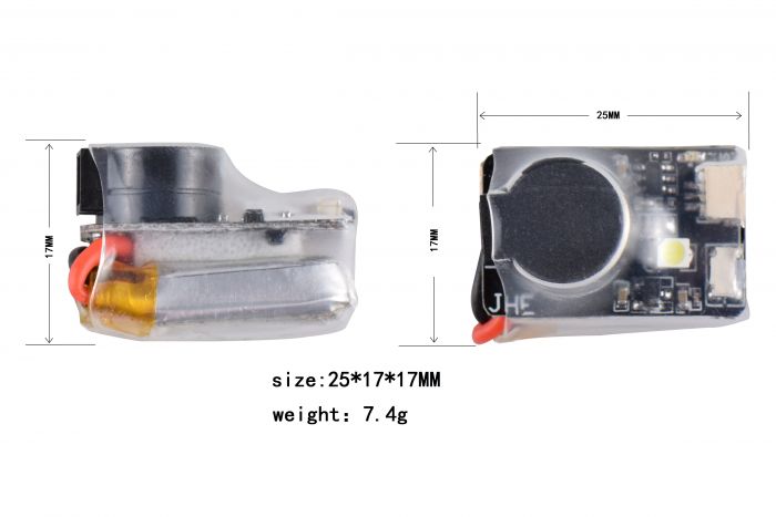 Буззер PWM Jhemcu 42B для пошуку моделі