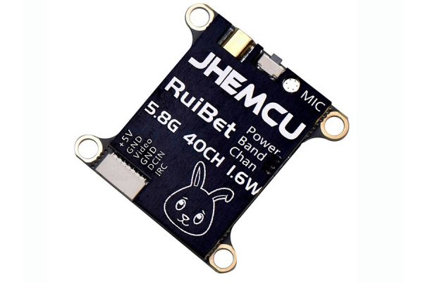 Відеопередавач FPV JHEMCU Tran-3016W 5.8GHz 25-1600mW 40 каналів