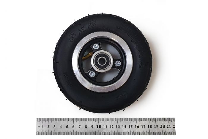 Колесо 6" Jinling 6x2 в сборі з камерою (M10)