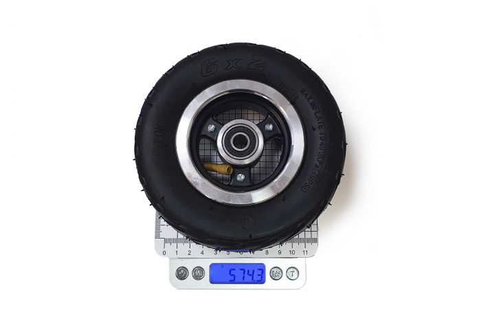 Колесо 6" Jinling 6x2 в сборі з камерою (M10)
